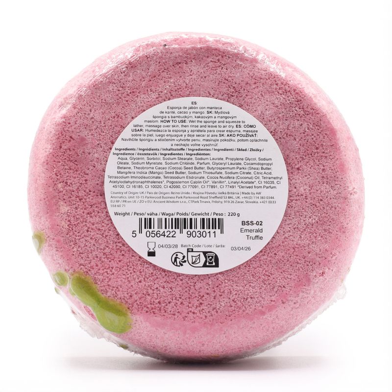 Butter Bubble Soap Sponge - Emerald Truffle