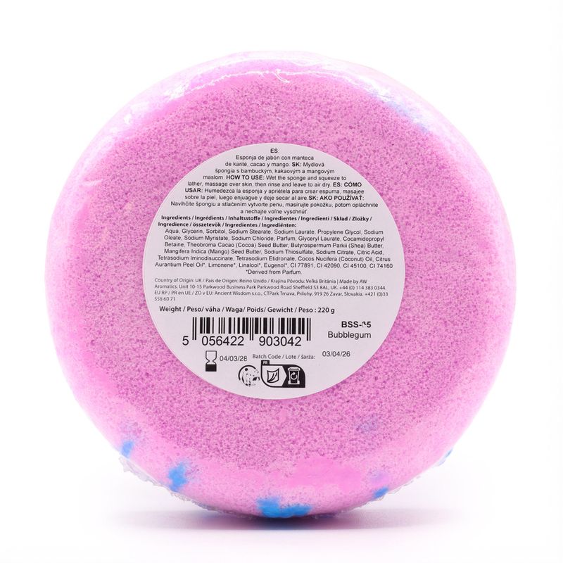 Butter Bubble Soap Sponge - Bubblegum
