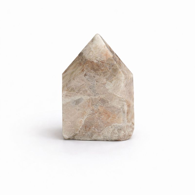 Bulk Gemstone Top Polished Points -Matrix with Tourmaline (approx 5-6 pieces)