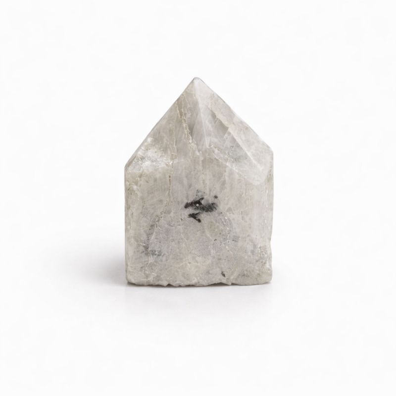 Bulk Gemstone Top Polished Points - Rainbow Moonstone (approx 5-6 pieces)
