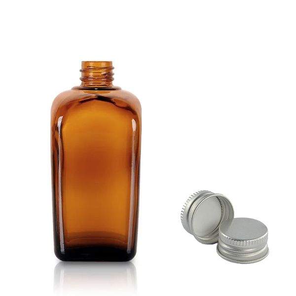 20ml Amber Glass Alchemist Bottle with Aluminium Cap