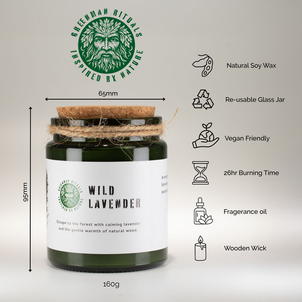 Woodwick Soy Candle - Woodland Zest