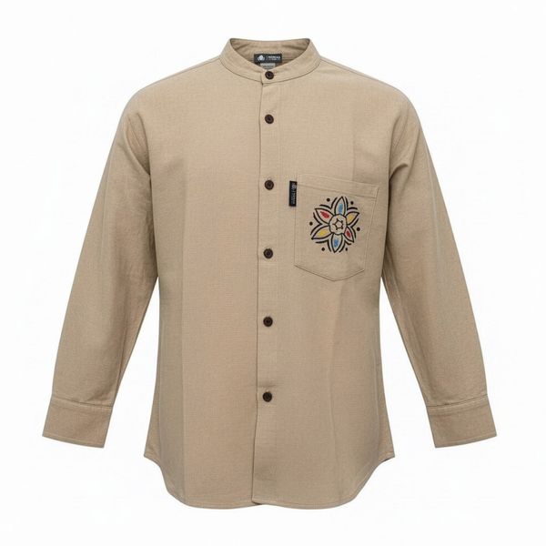 Nomad Sari Kathmandu Shirt - Stone