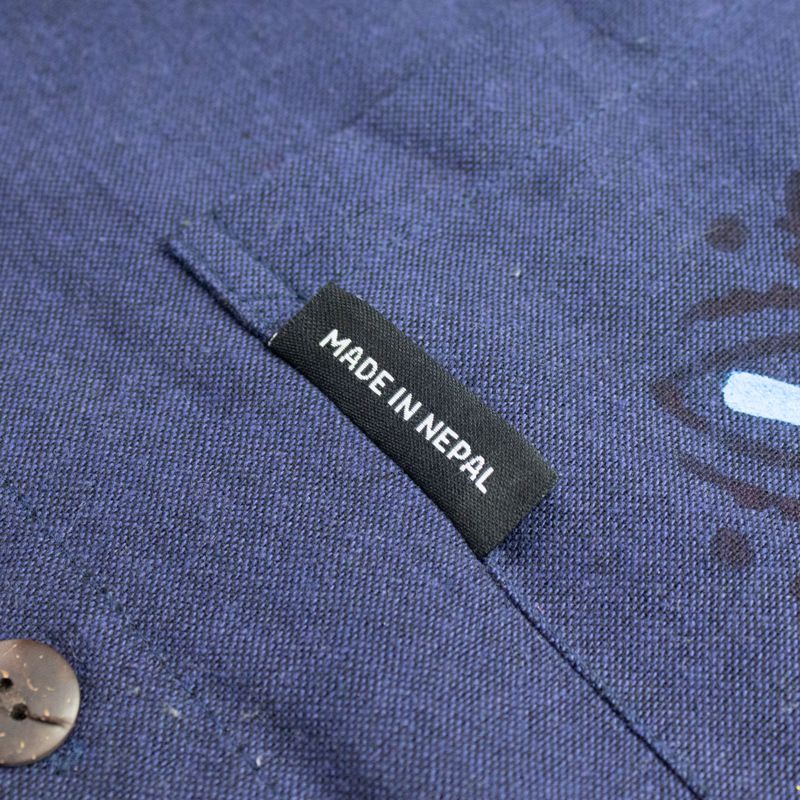 Nomad Sari Kathmandu Shirt - Indigo - Medium