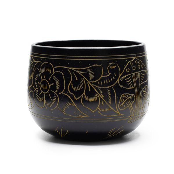 Cauldren Singing Bowl - Magic Mushroom - Yellow (15cm)