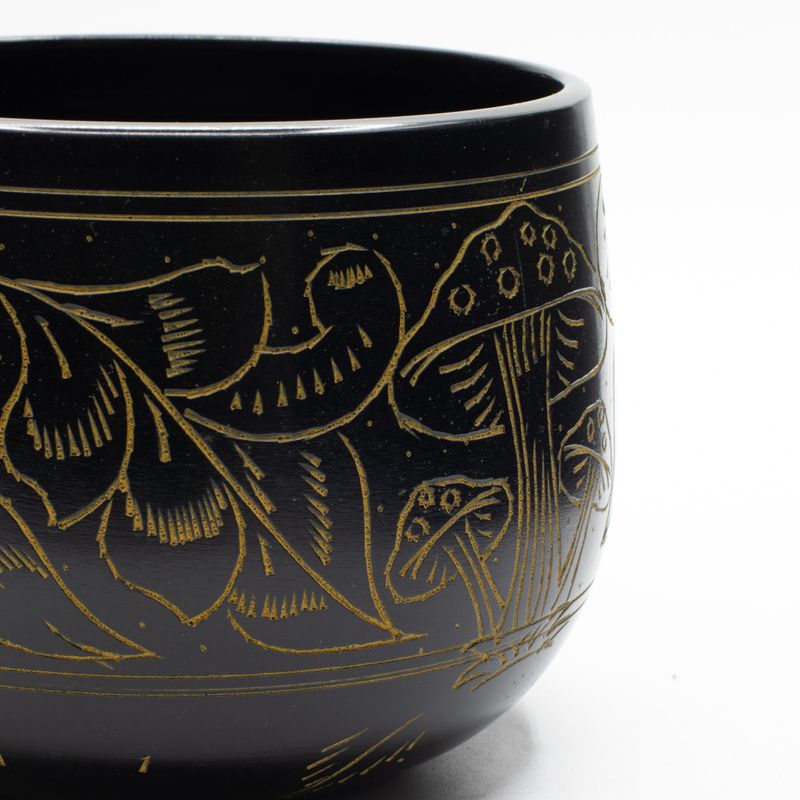 Cauldren Singing Bowl - Magic Mushroom - Yellow (15cm)