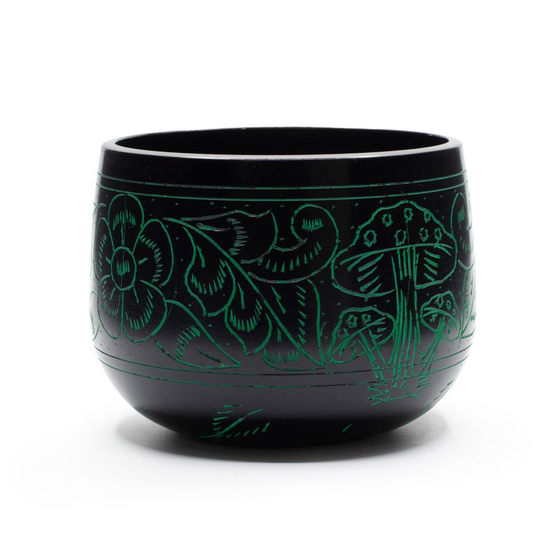 Cauldren Singing Bowl - Magic Mushroom - Green (15cm)