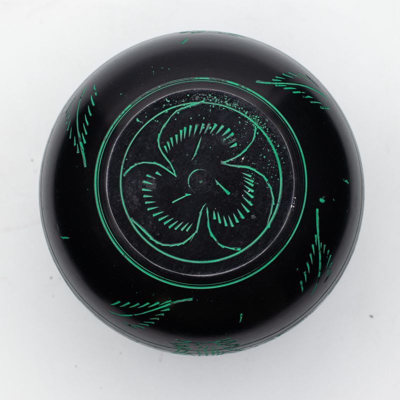 Cauldren Singing Bowl - Magic Mushroom - Green (15cm)
