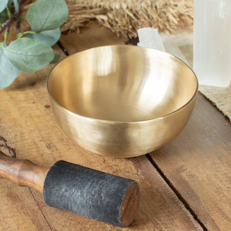 Medium Chaken Handmade Singing Bowl (approx 500g) - 15cm