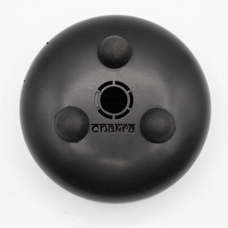 Low Med Happy Drum Black Chakra - 14x7cm
