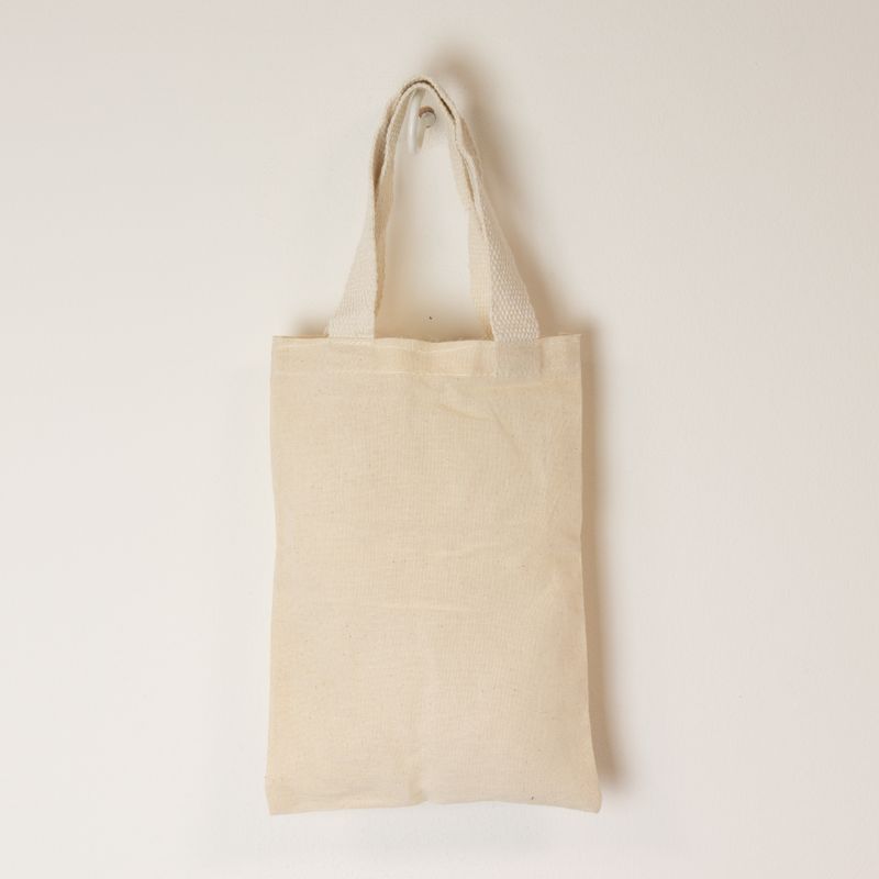 Iconic Mini Gift Tote Bag - Unprinted- (25x20cm) - Natural 4oz