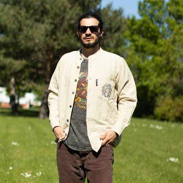 Nomad Sari Kathmandu Shirt - Stone