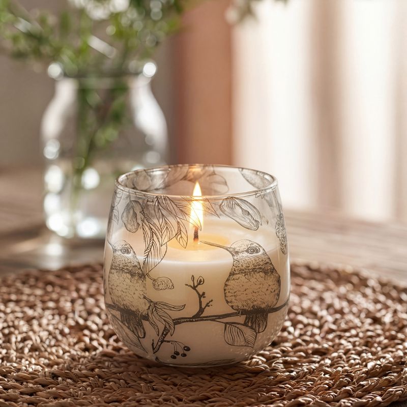 Drawn by Flame - Glass Jar Candles - Medium