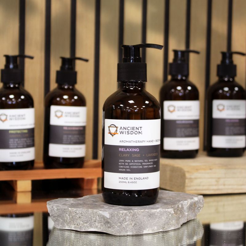 Aromatherapy Bath And Body Starter & Stand
