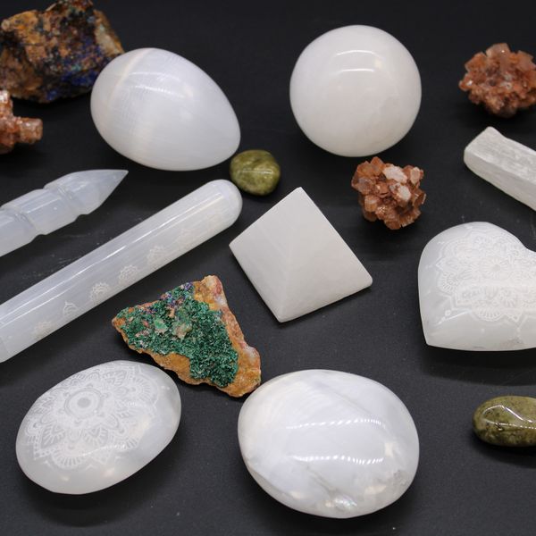 Selenite Wands & Shapes