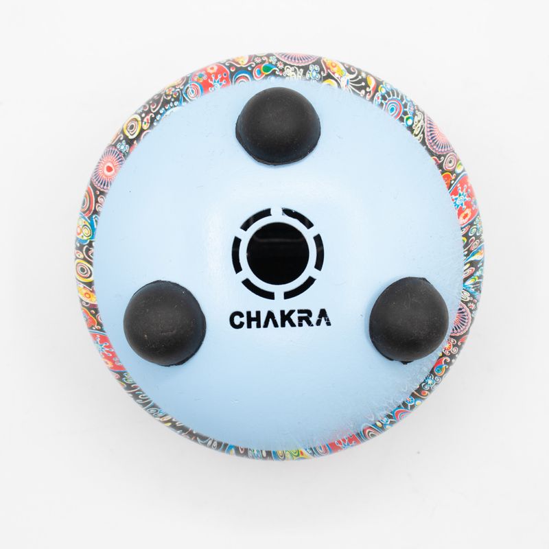 Small Happy Drum Multi Coloured - 13x9cm