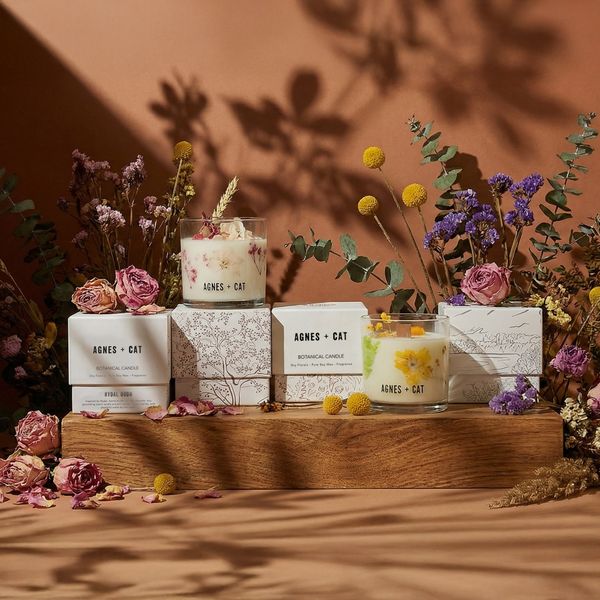 Agnes+Cat Botanical Candle