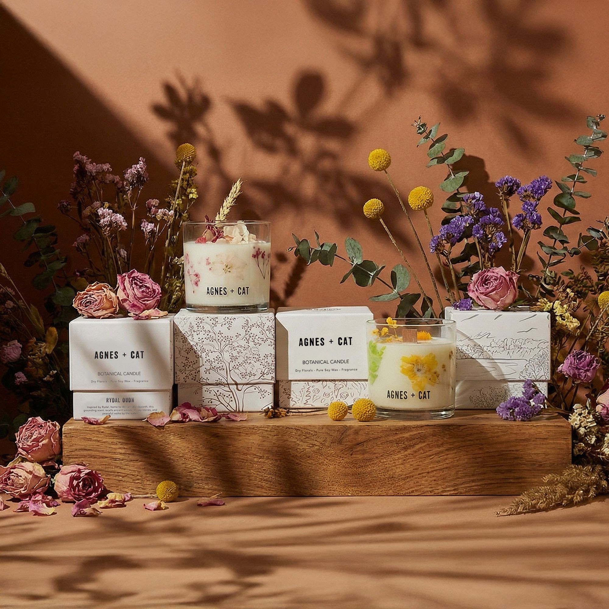 Agnes+Cat Botanical Candle