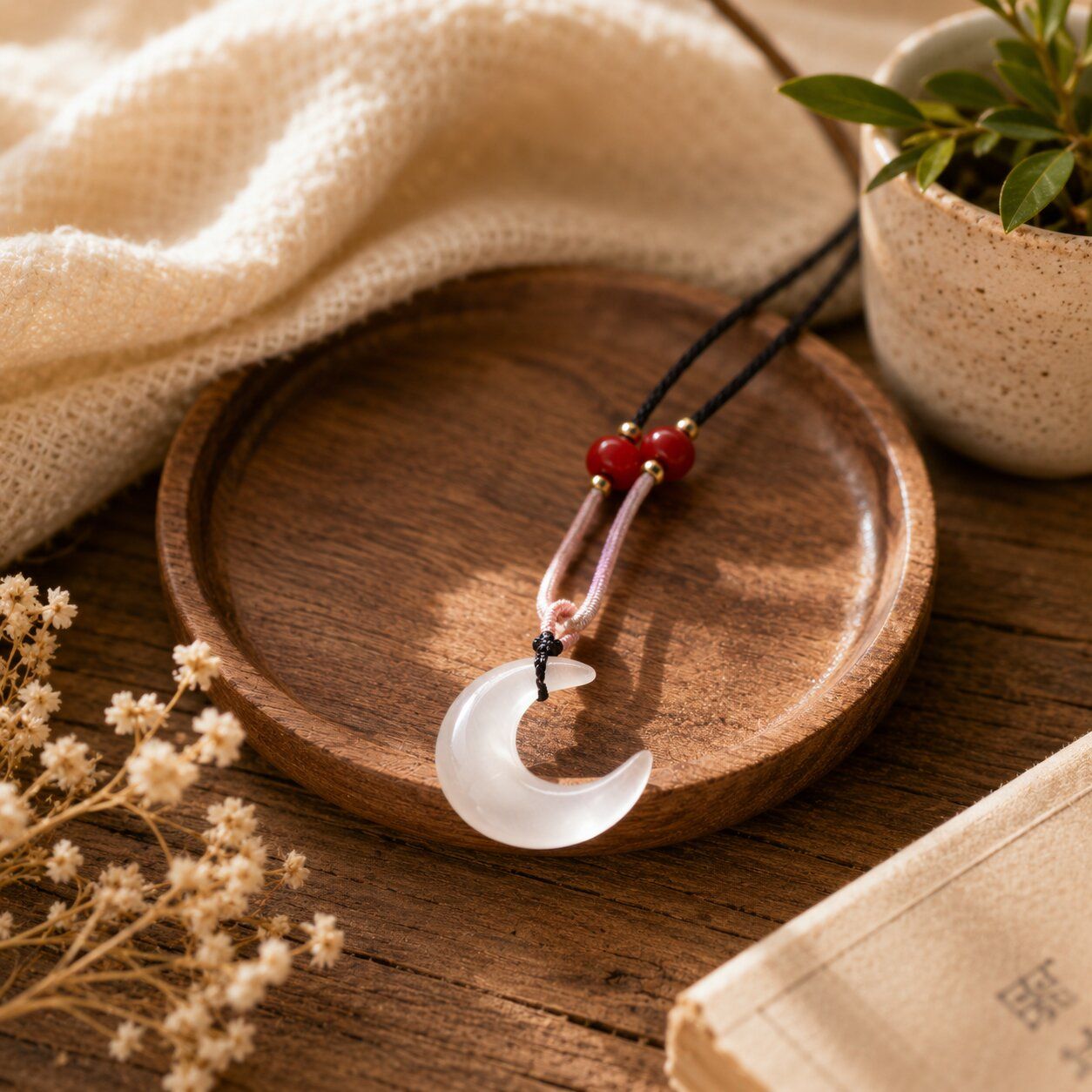 Cord necklace Gemstone Pendants