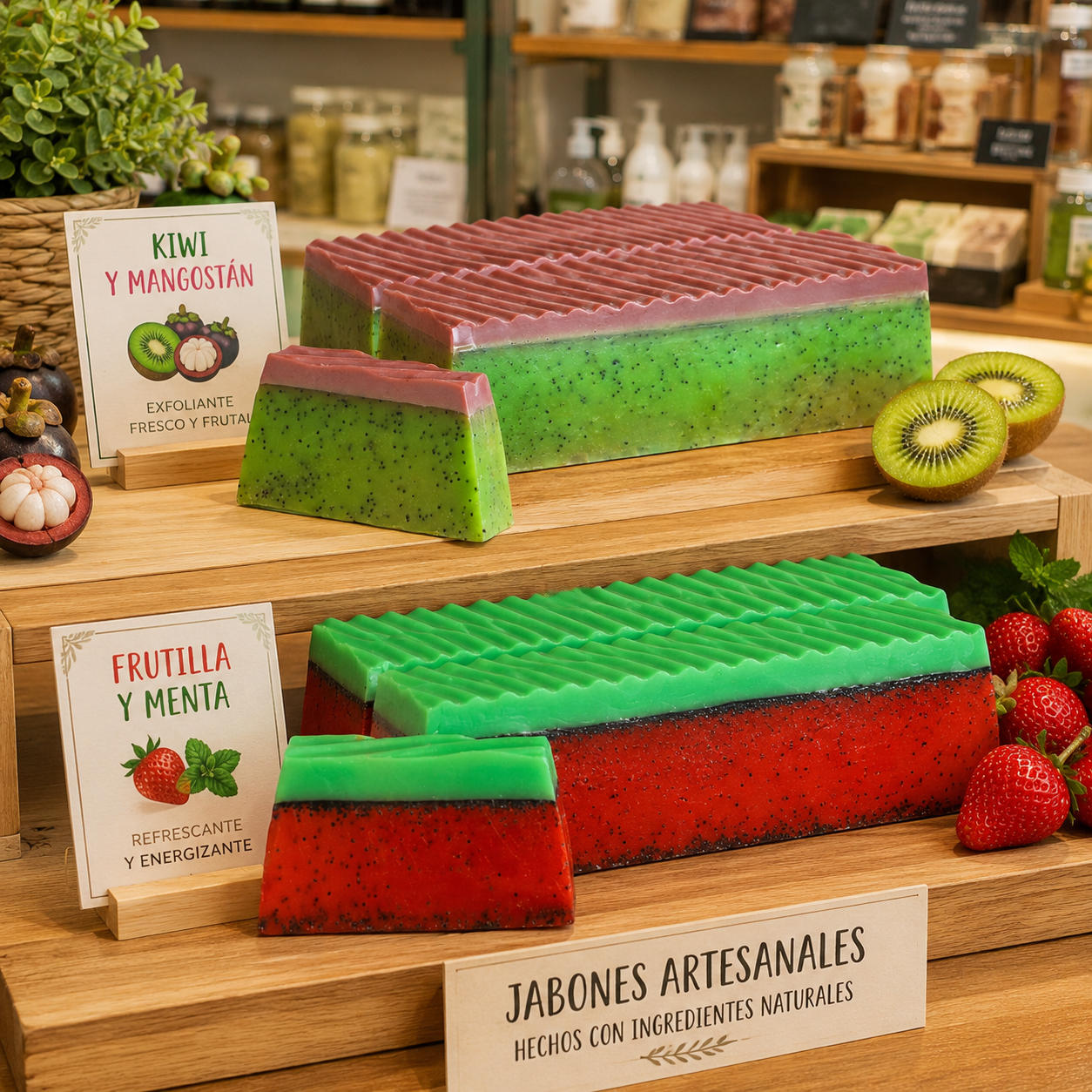 Tropical Paradise Soap Loaves 1.1kg