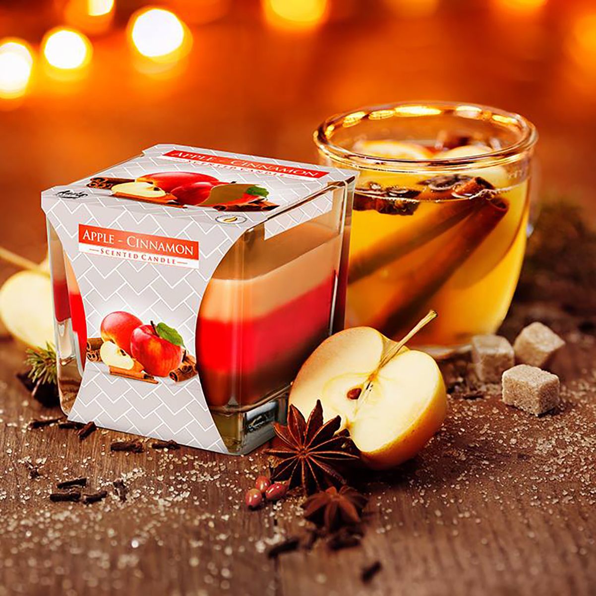 Rainbow Jar Candle