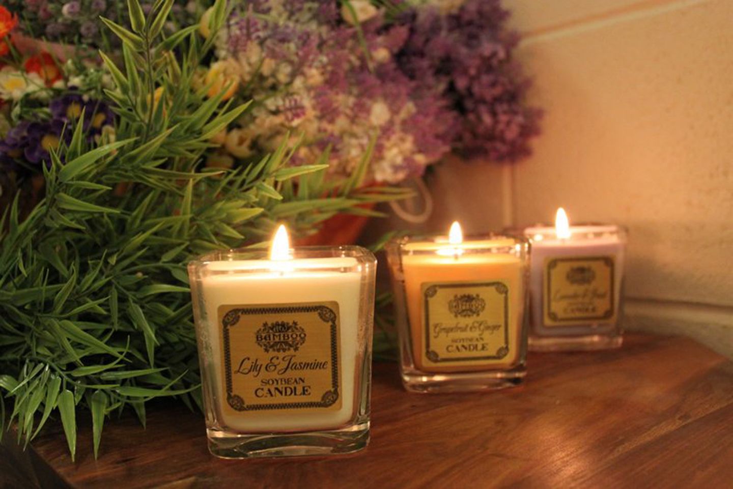 Soybean Wax Jar Candles
