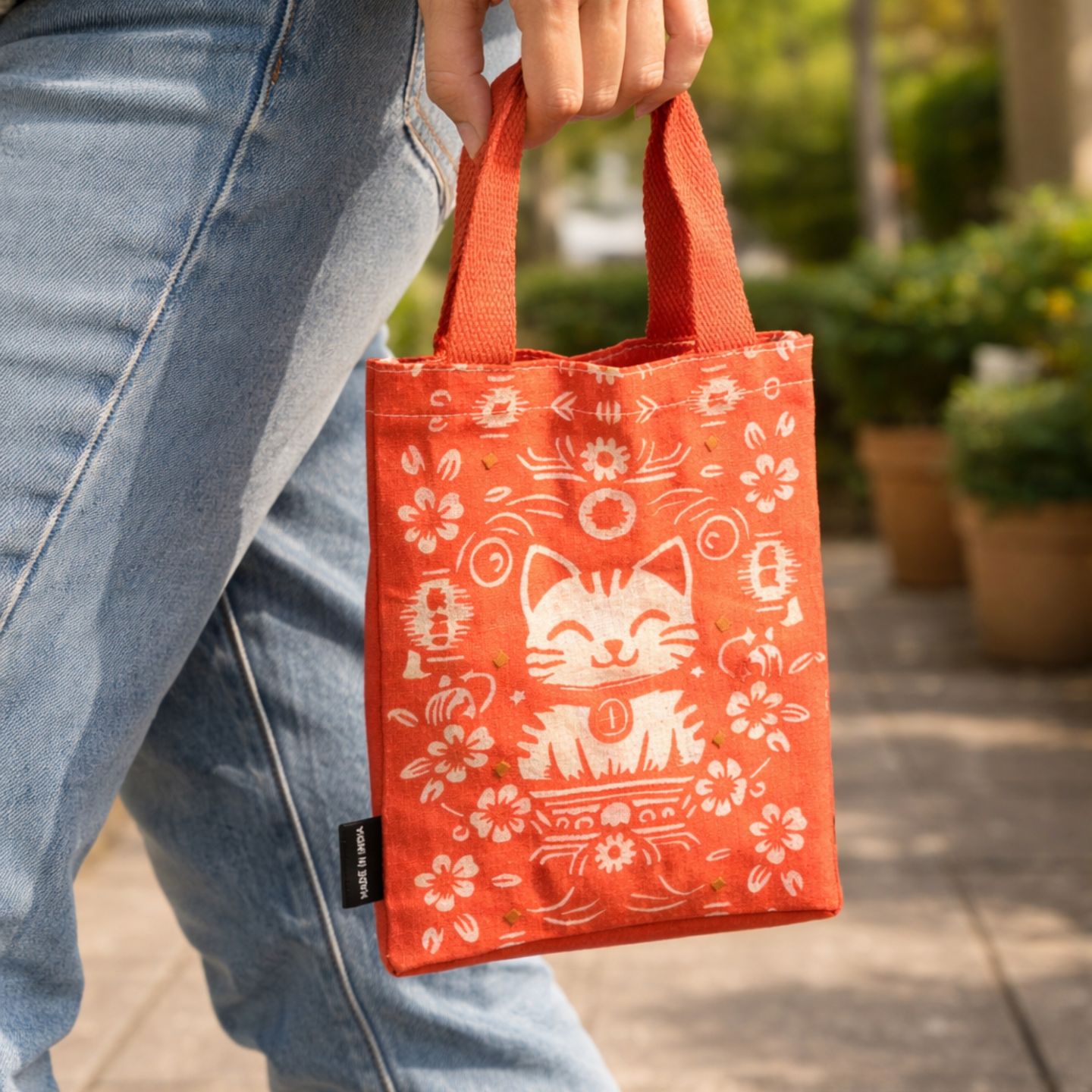 Nomad Sari 100% Indian Cotton Tote Bags