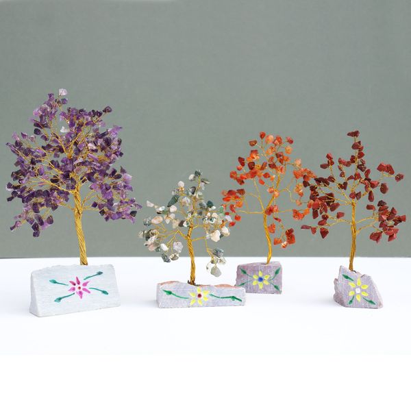 Indian Gemstone Trees