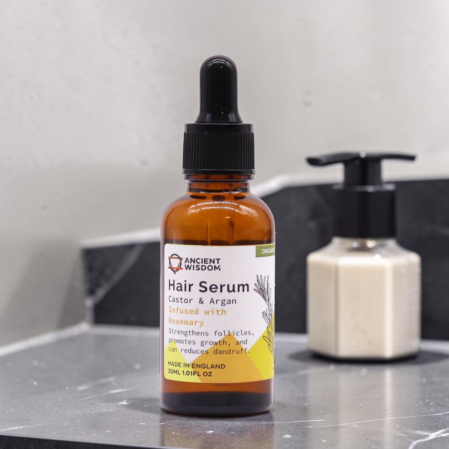 Organic Hair Serums