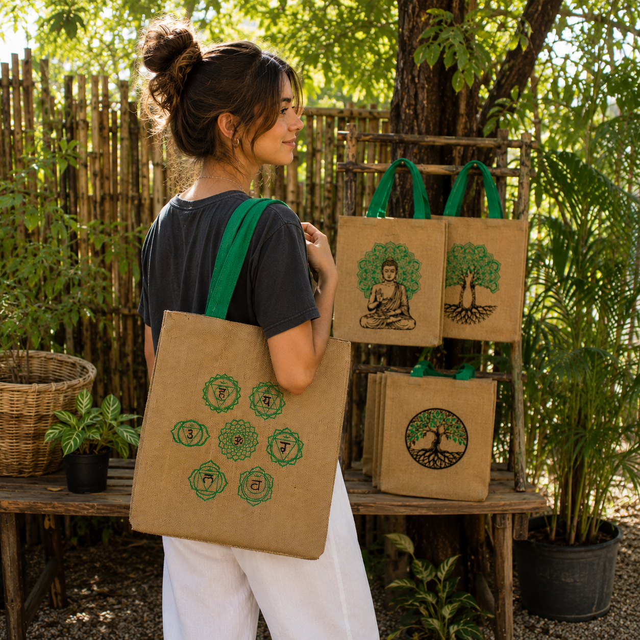 Jute Shopping Bags