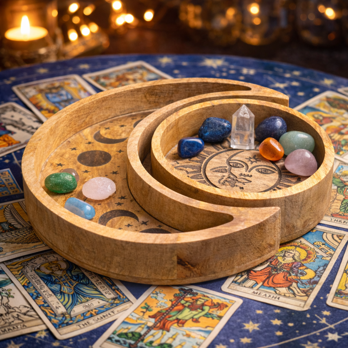 Tarot Card Boxes with Card Holders