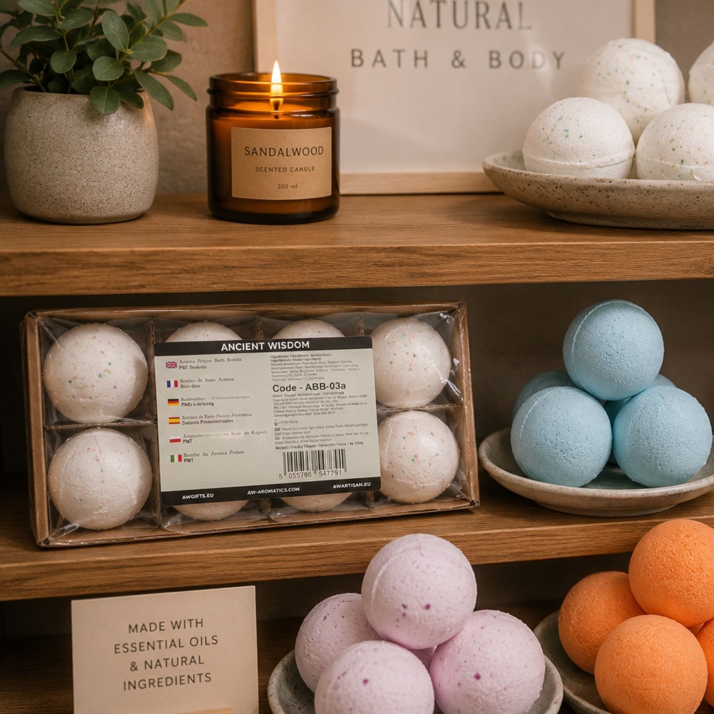 Aromatherapy Bath Potions Bath Balls