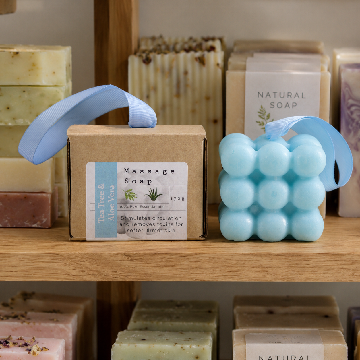 Boxed Single Massage Soaps