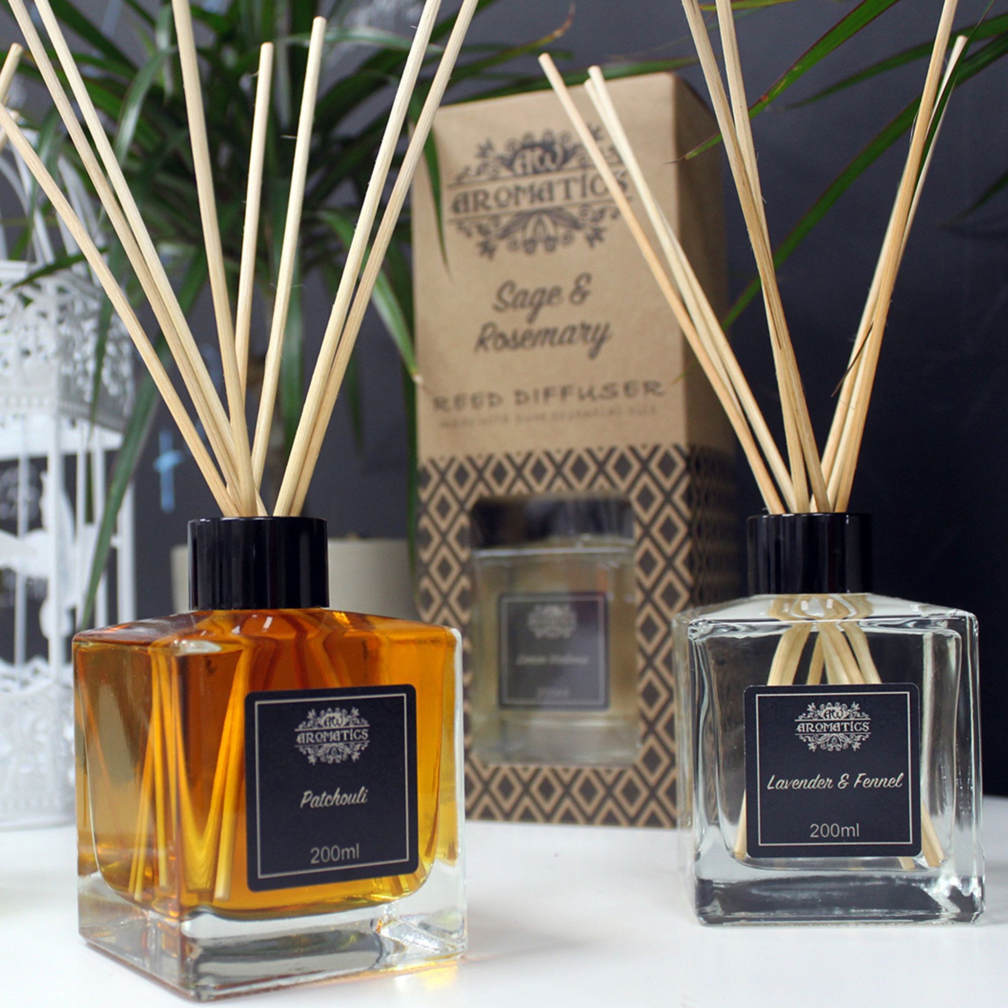 Pure Essential Oils Reed Diffusers - 200ml