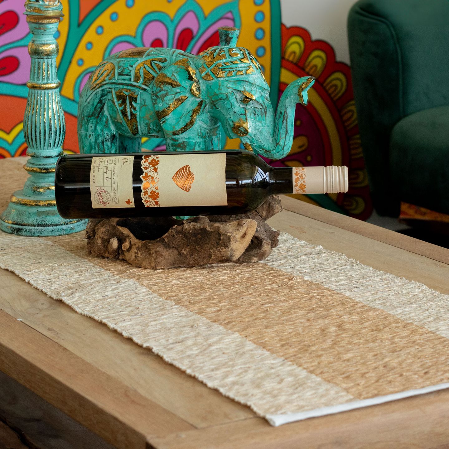 Artisan Natural-Fibre Table Mats & Runners