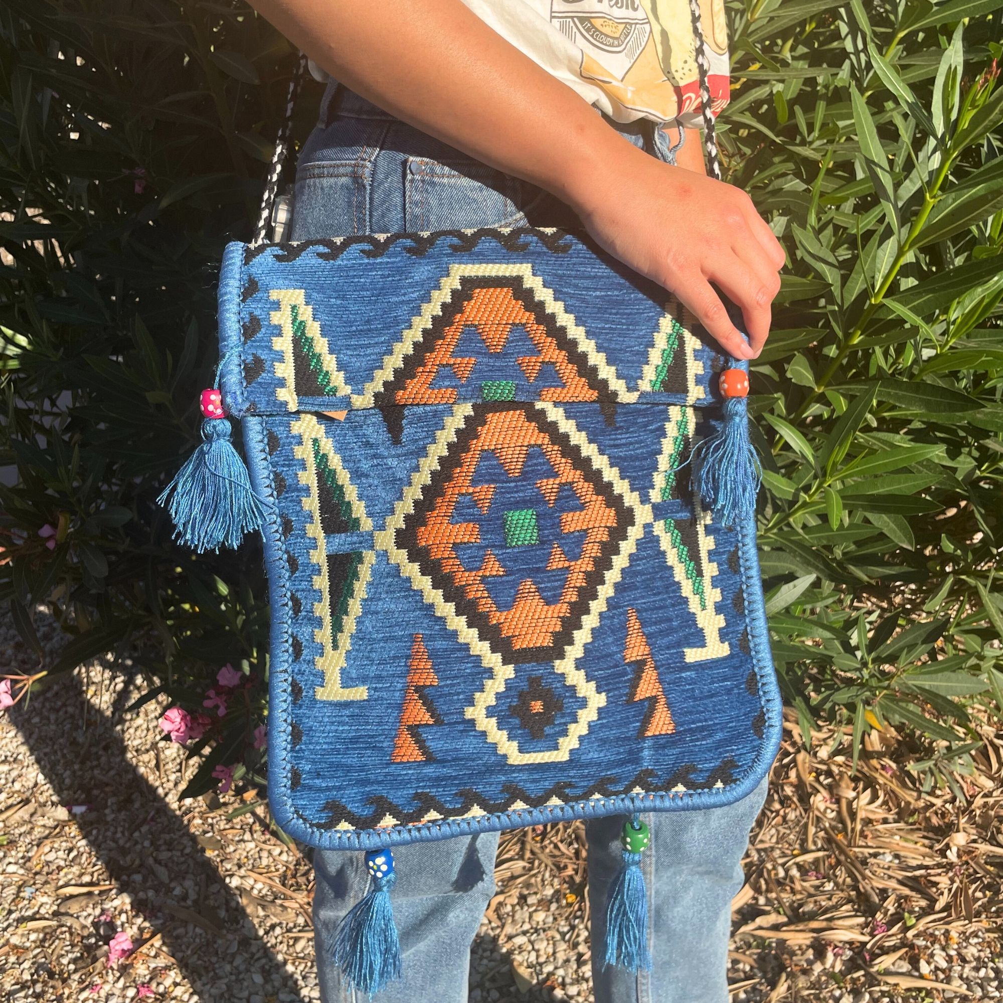 Kilim Messenger Festival Bag