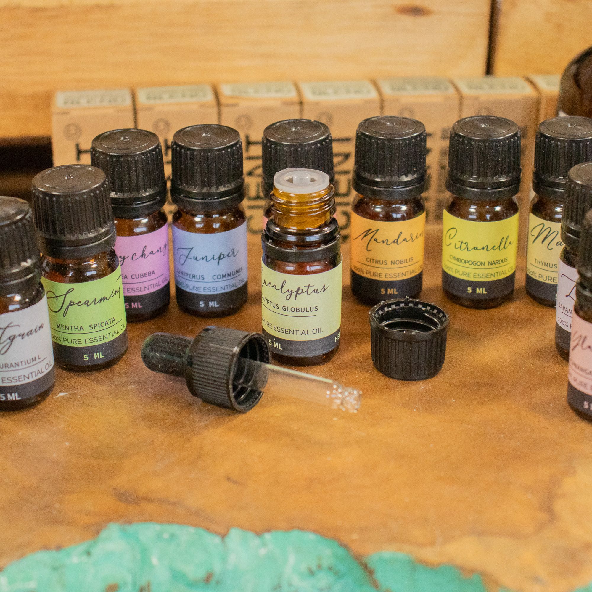 Aromatherapy Essential Oil Set - Starter Pack