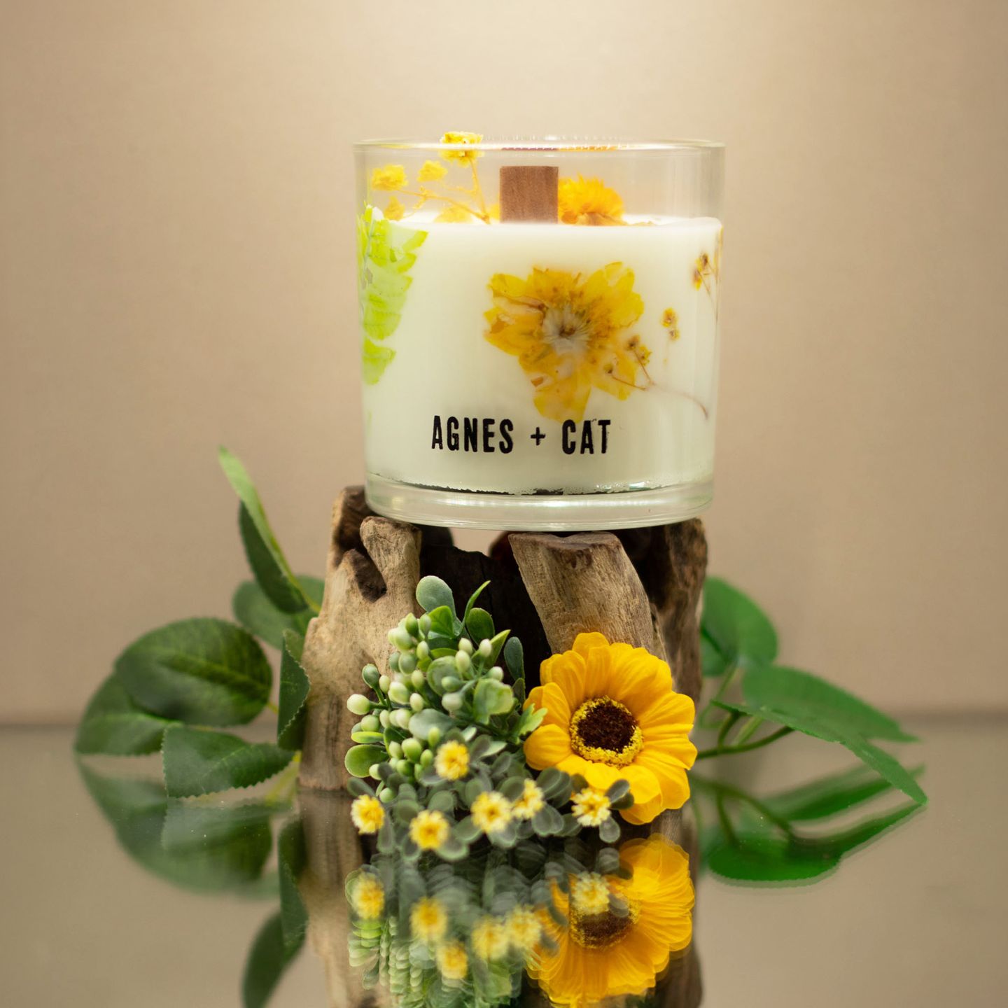 Agnes+Cat Botanical Candle