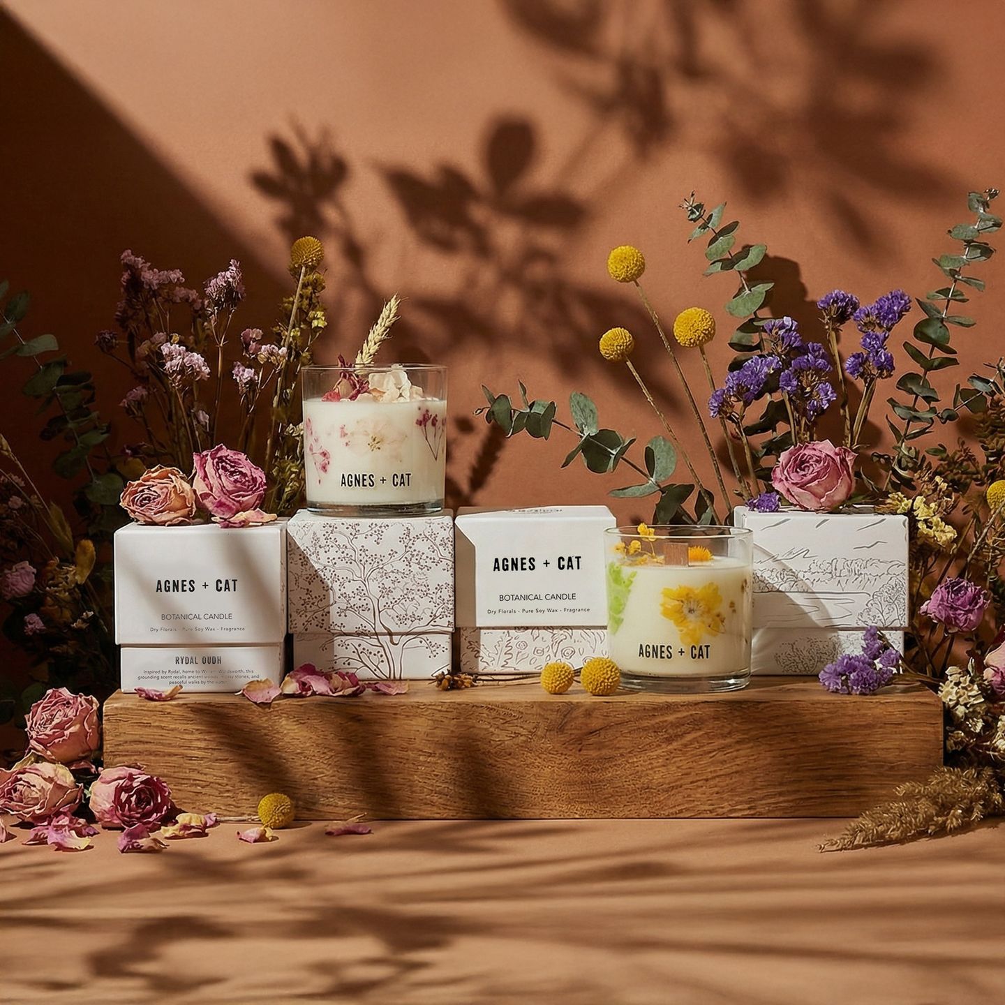 Agnes+Cat Botanical Candle