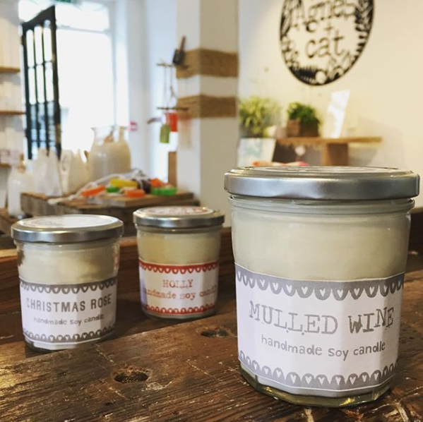 Agnes & Cat Soy Wax Jam Jar Candles 220 ml