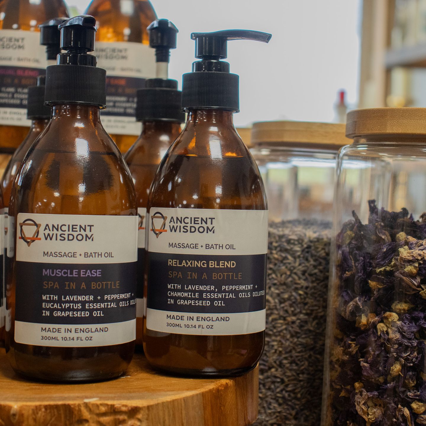 Wholesale Massage & Bath Oils with Pump
