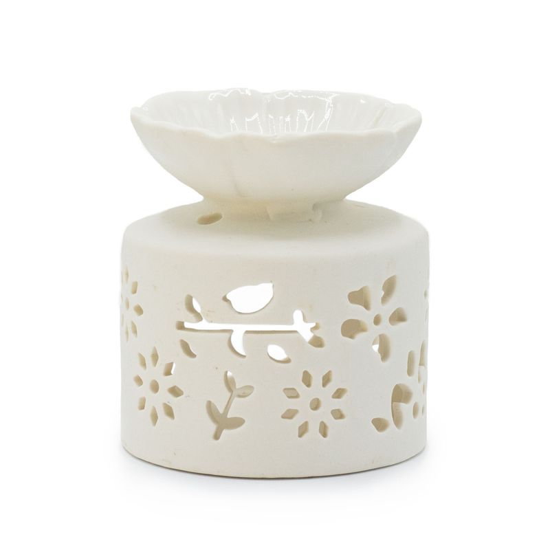 Agnes+Cat Oil Burner - Birds and Flowers