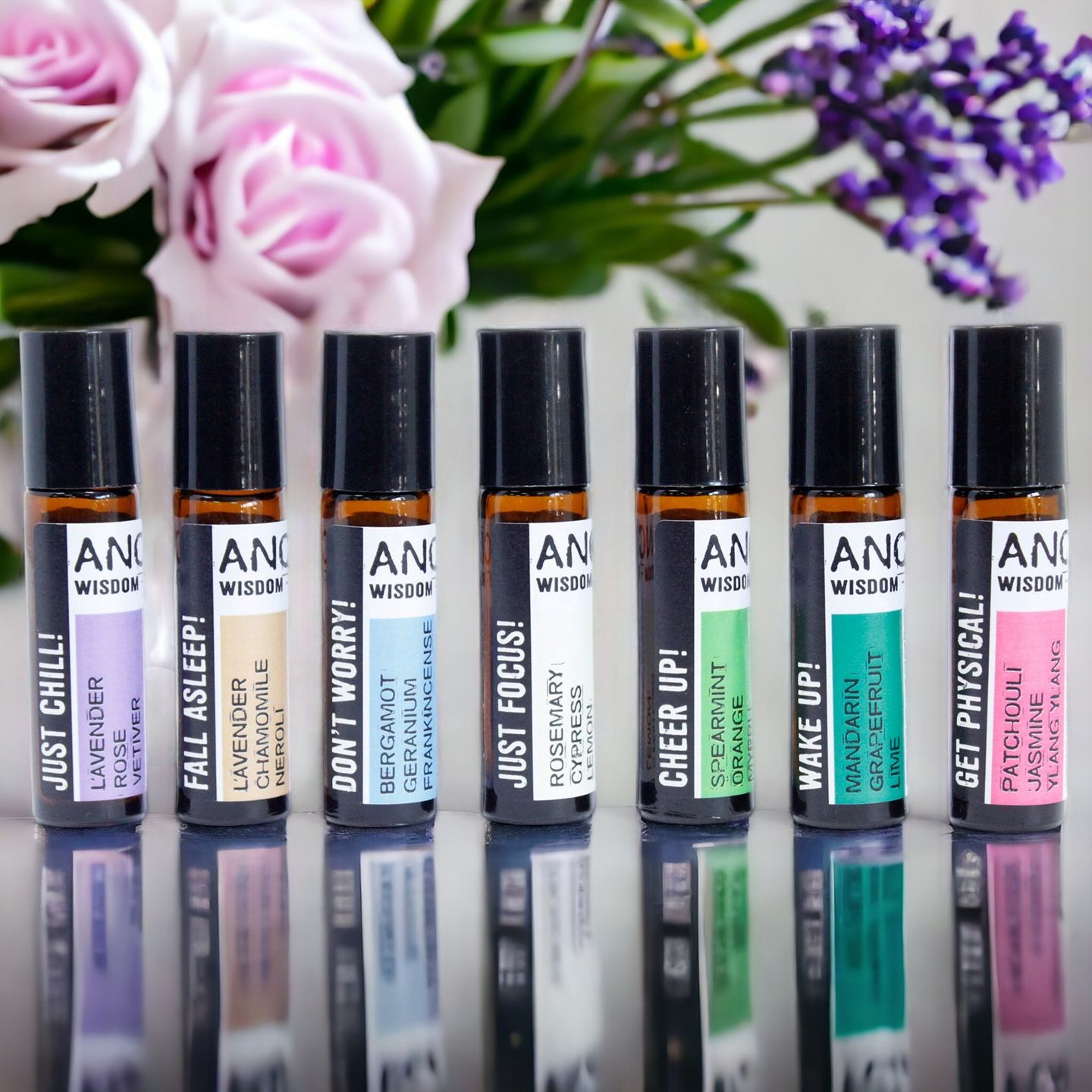 Roll-On Essential Oil Blends