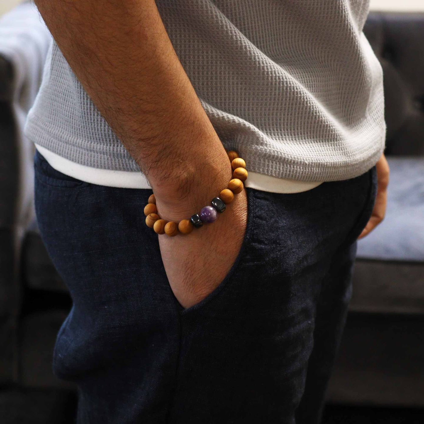 Cedarwood Chakra Bangles