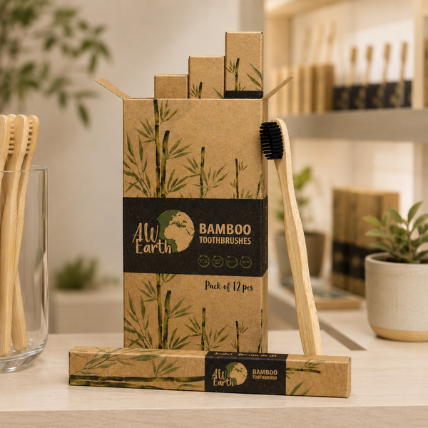 Bamboo Toothbrush & Cotton Buds