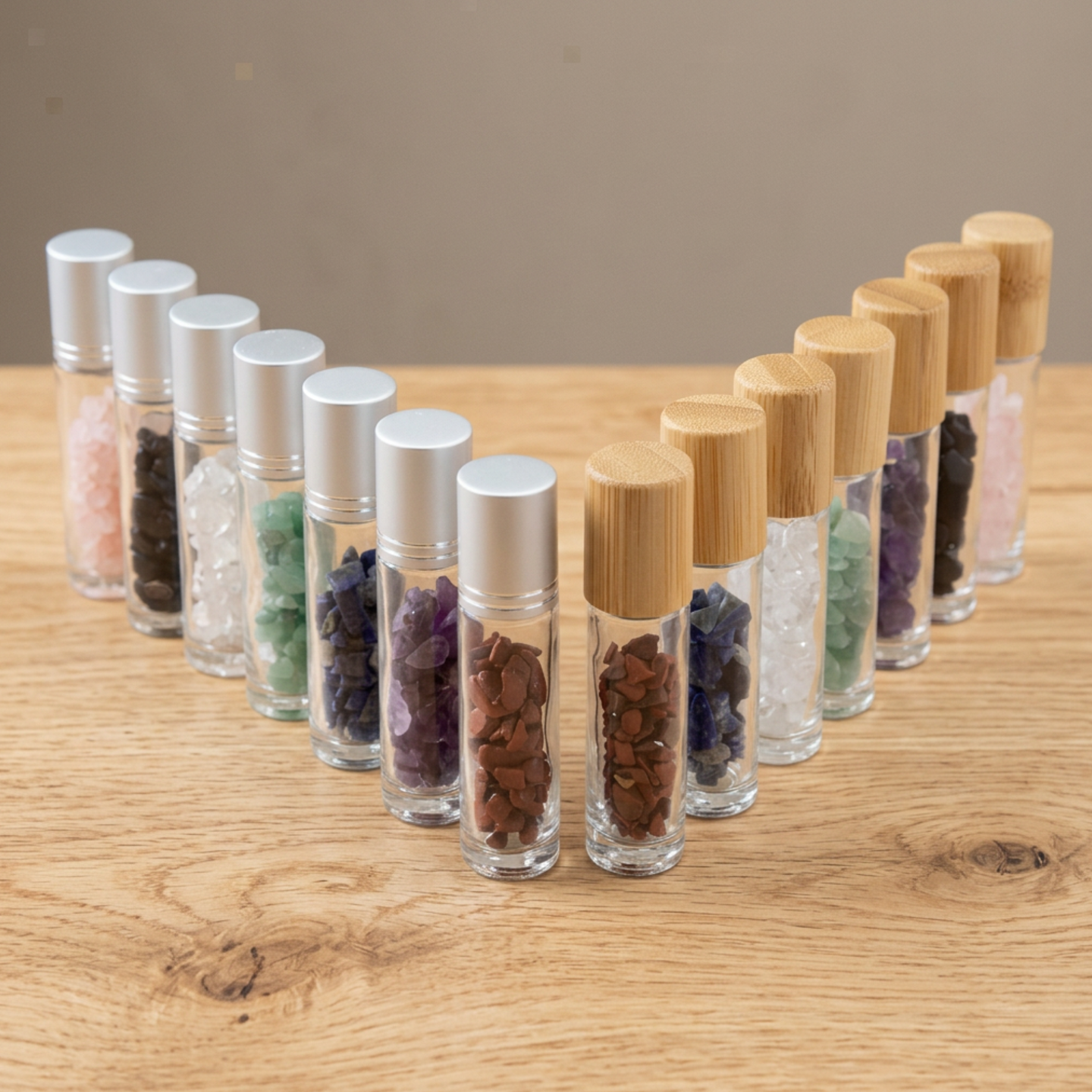 Gemstone Roller Bottles and Tips