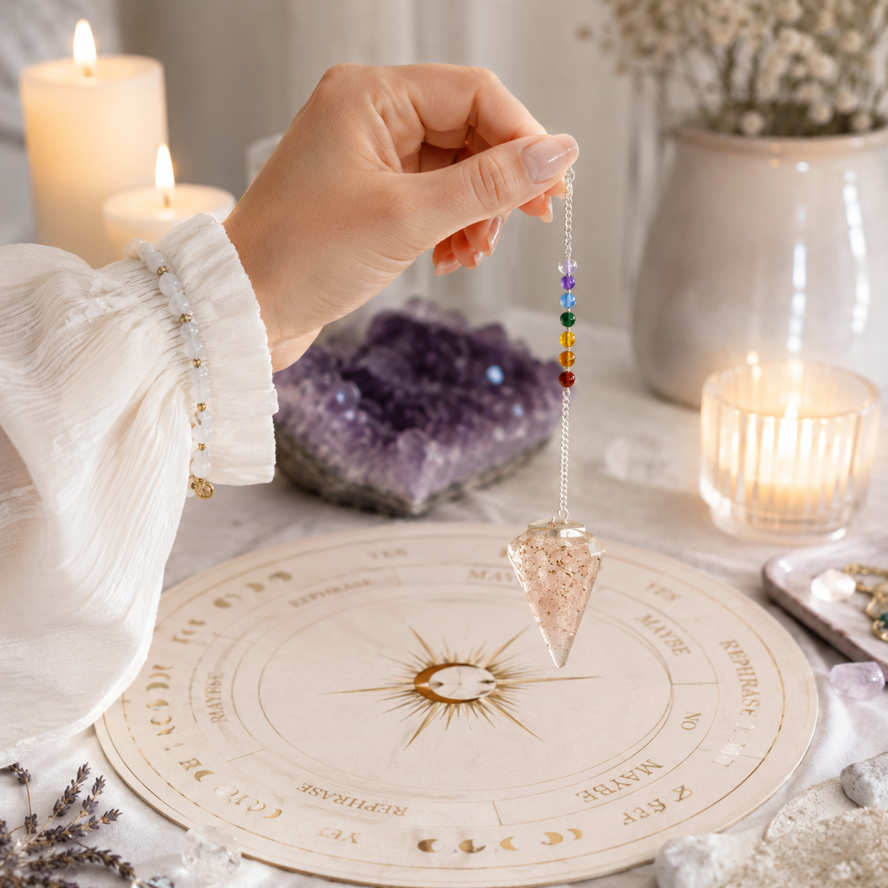 Orgonite Power Chakra Pendulum