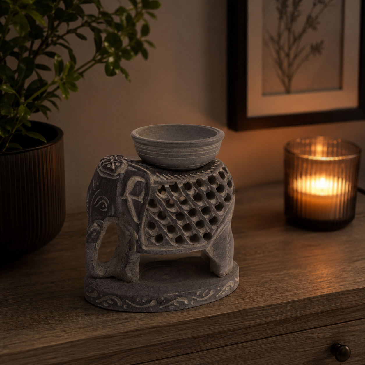 Soapstone Oil Burners