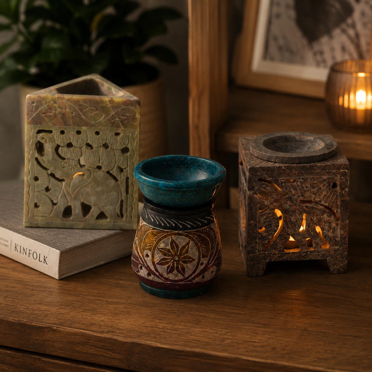 Soapstone Oil Burners