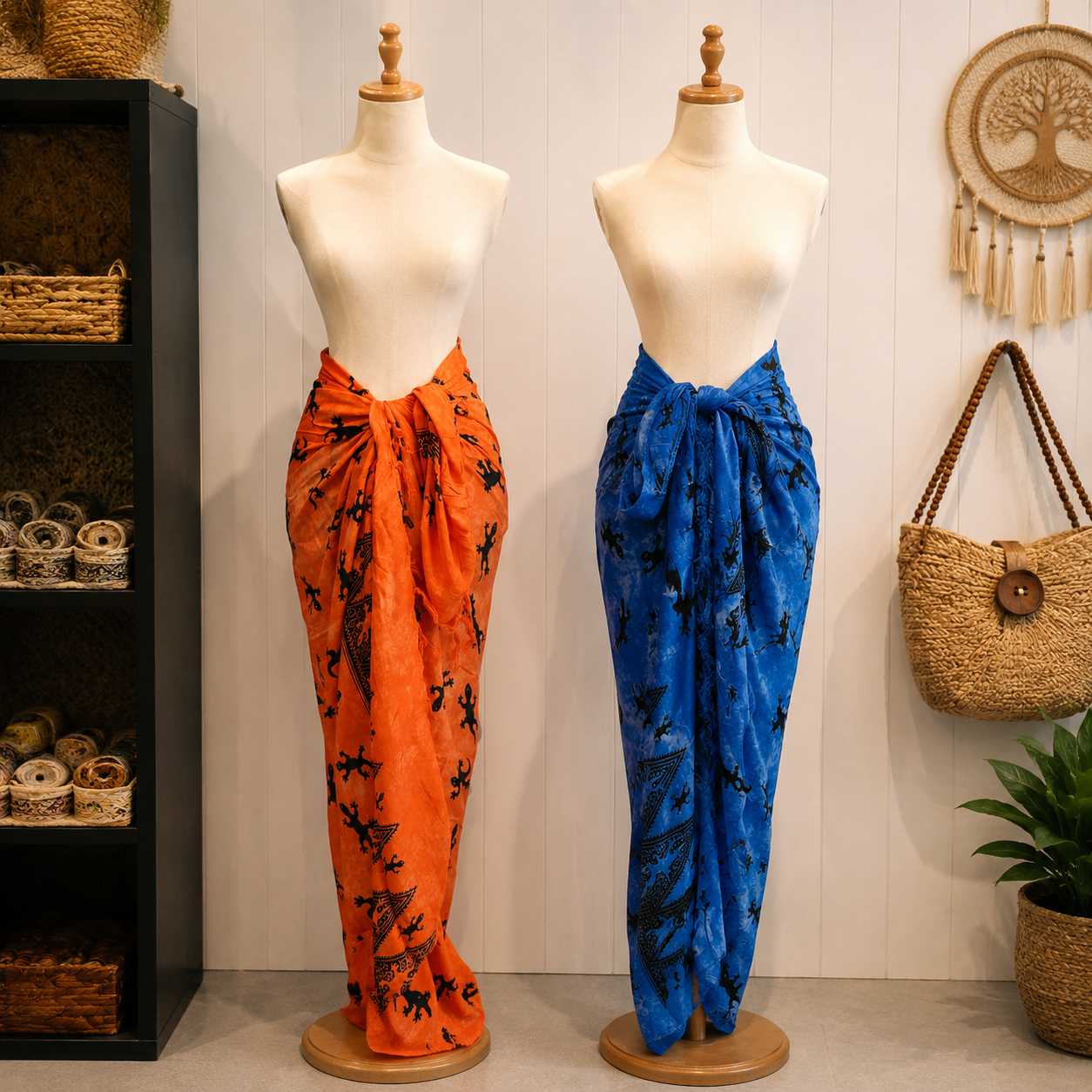 Bali Cool - Gecko Scarves / Sarongs